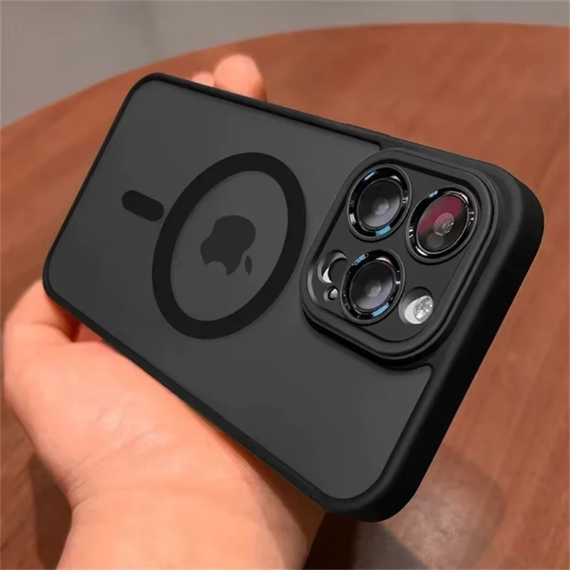 Portivolt™ LuxeMag Matte Etui Magnetyczne – do iPhone